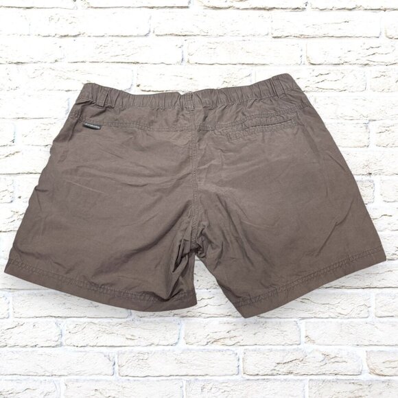 Columbia Womens Shorts - Dark Khaki - Size 16 - Picture 2 of 3